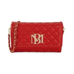 Red Glam Crossbody Bag - New